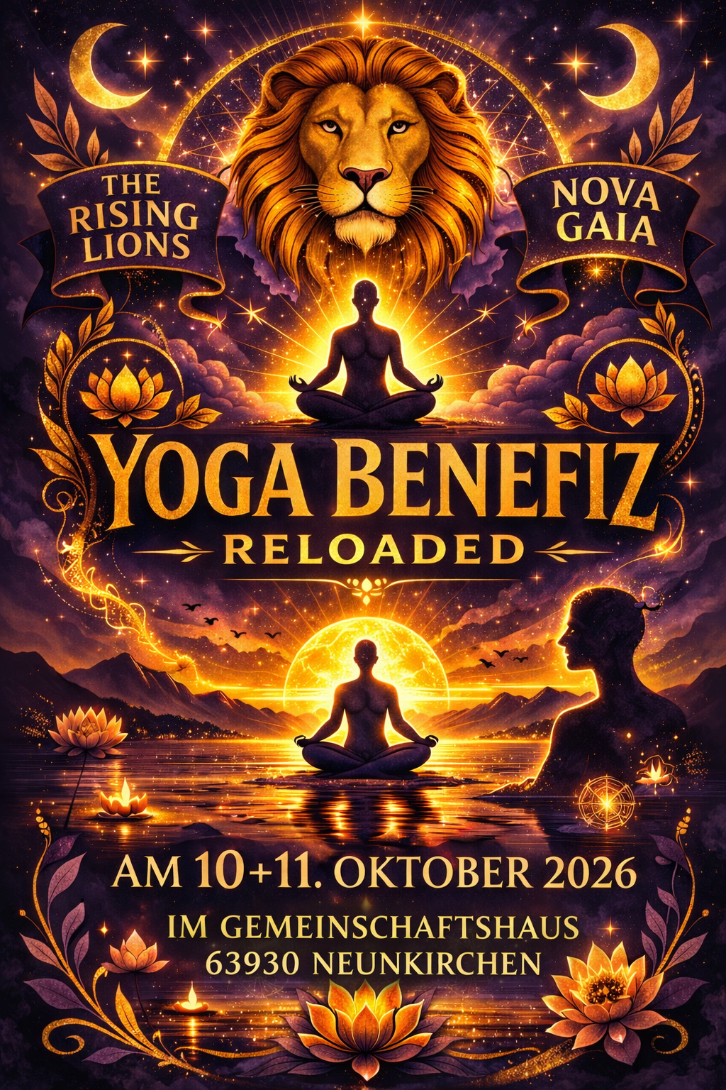 Yoga Benefiz Reloaded Motiv